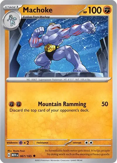 Machoke — SV: 151 067/165