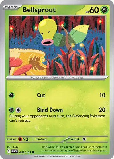 Bellsprout — SV: 151 069/165