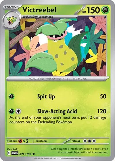 Victreebel — SV: 151 071/165