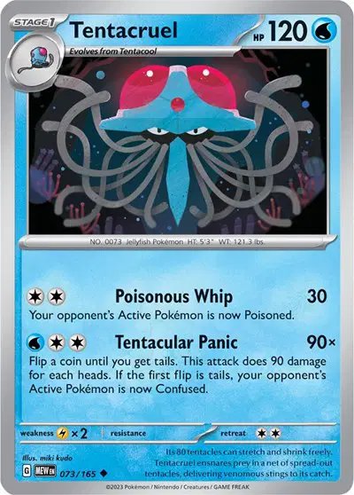 Tentacruel — SV: 151 073/165