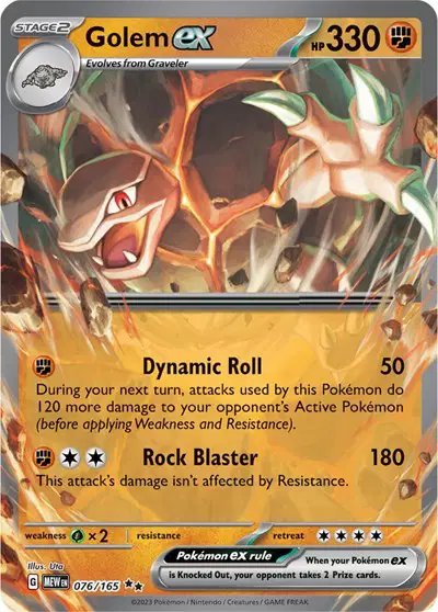 Golem ex — SV: 151 076/165