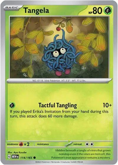 Tangela — SV: 151 114/165