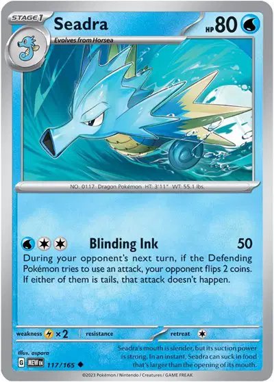 Seadra — SV: 151 117/165