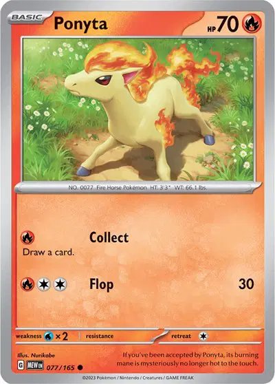 Ponyta — SV: 151 077/165