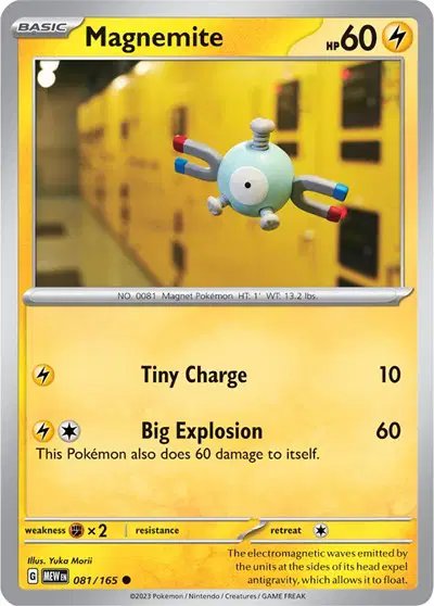 Magnemite — SV: 151 081/165