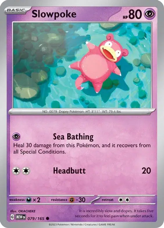 Slowpoke — SV: 151 079/165