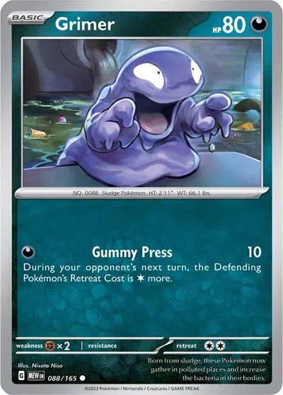 Grimer — SV: 151 088/165
