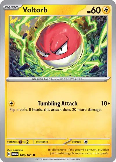 Voltorb — SV: 151 100/165