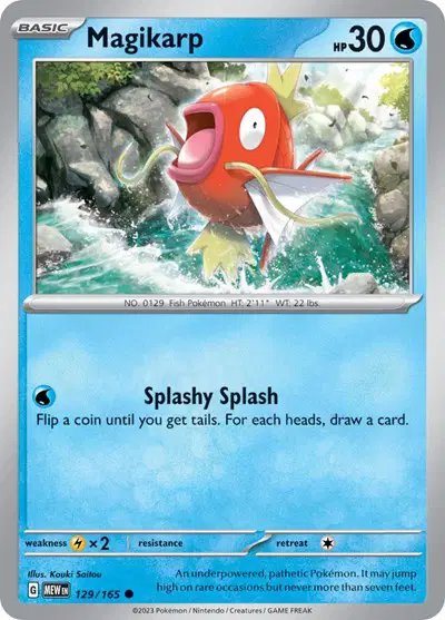 Magikarp — SV: 151 129/165