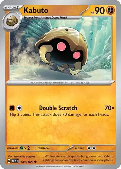 Kabuto — SV: 151 140/165