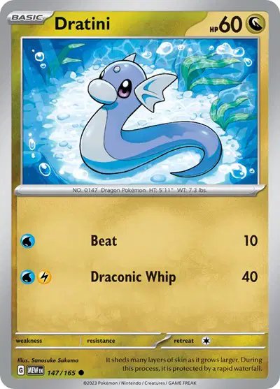Dratini — SV: 151 147/165