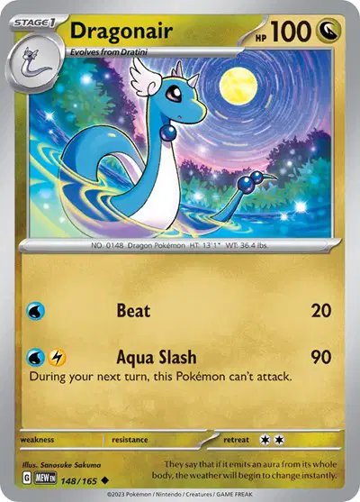 Dragonair — SV: 151 148/165