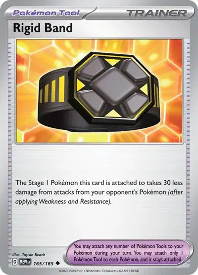 Rigid Band — SV: 151 165/165
