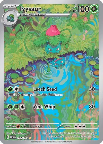 Ivysaur — SV: 151 167/165