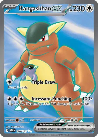 Kangaskhan ex — SV: 151 190/165