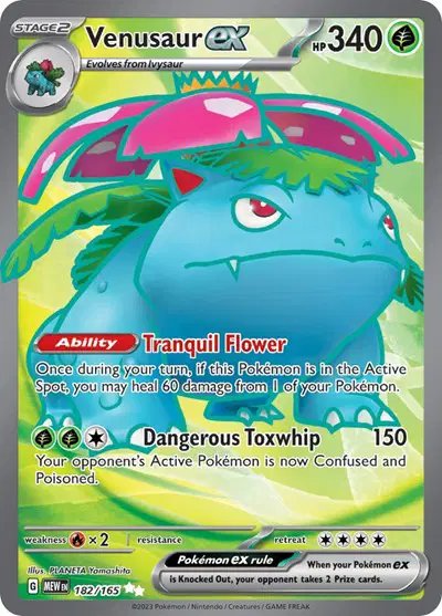 Venusaur ex — SV: 151 182/165