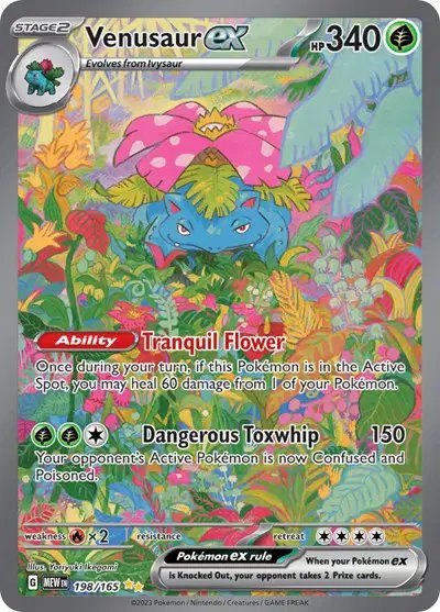 Venusaur ex — SV: 151 198/165