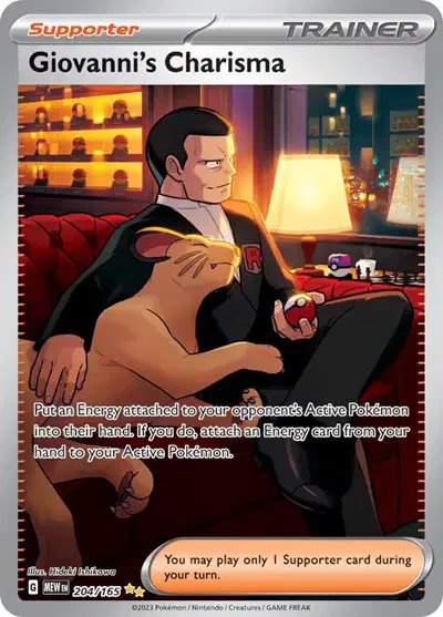 Giovanni's Charisma — SV: 151 204/165