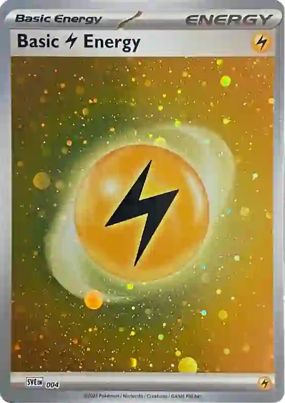 Basic Lightning Energy (Cosmos Holo) — SV: 151 004