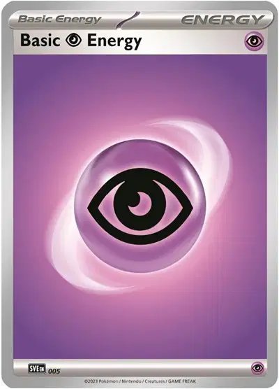 Basic Psychic Energy — Scarlet & Violet Base Set 005
