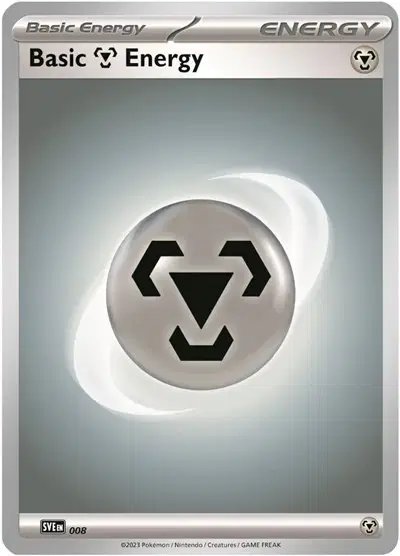 Basic Metal Energy — Scarlet & Violet Base Set 008