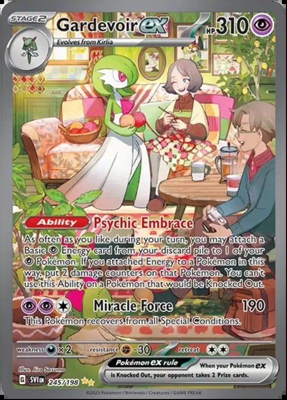 Gardevoir ex — Scarlet & Violet Base Set 245/198