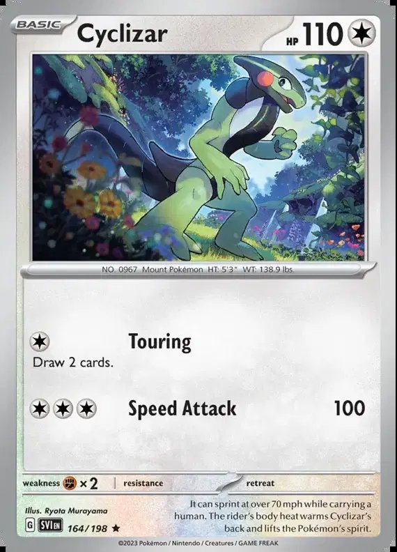 Cyclizar — Scarlet & Violet Base Set 164/198