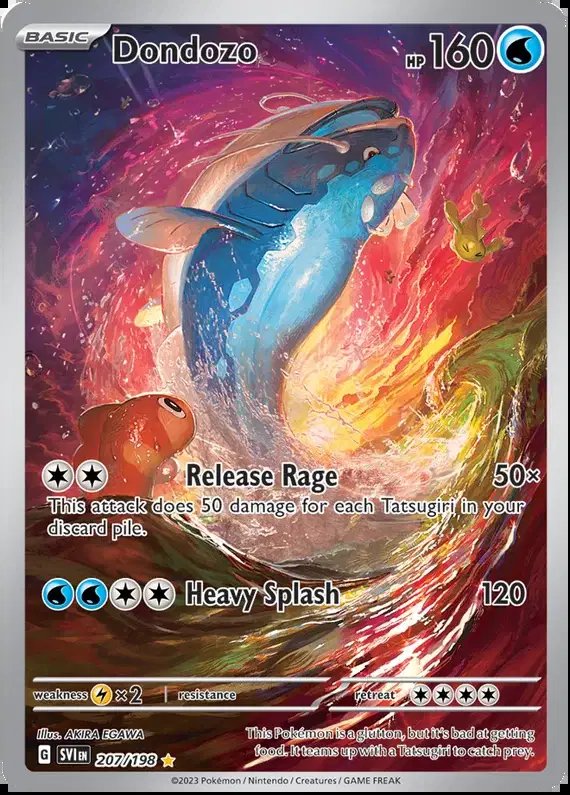 Dondozo — Scarlet & Violet Base Set 207/198