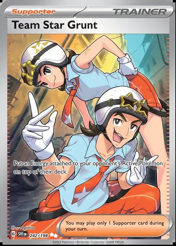 Team Star Grunt — Scarlet & Violet Base Set 242/198