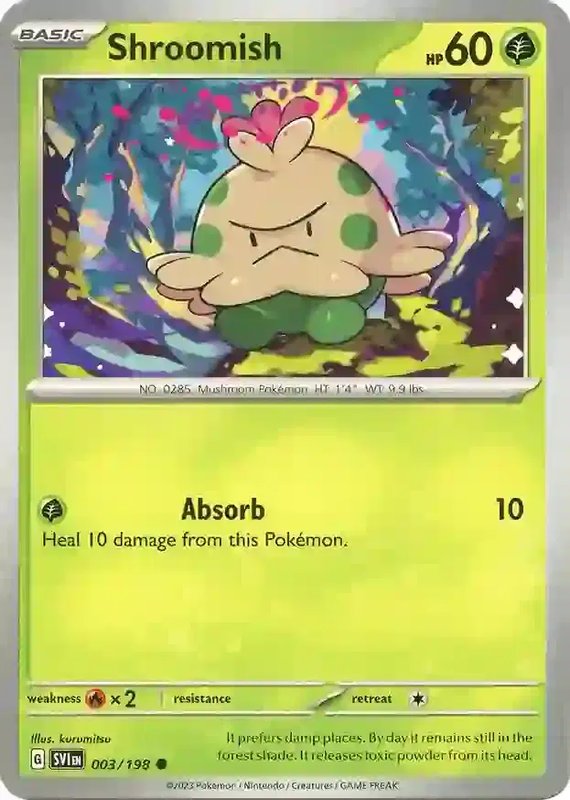 Shroomish — Scarlet & Violet Base Set 003/198
