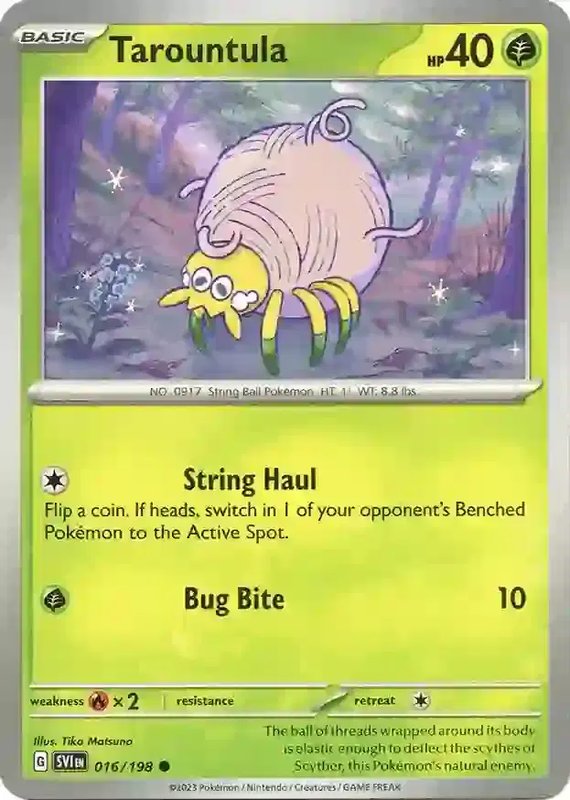 Tarountula — Scarlet & Violet Base Set 016/198
