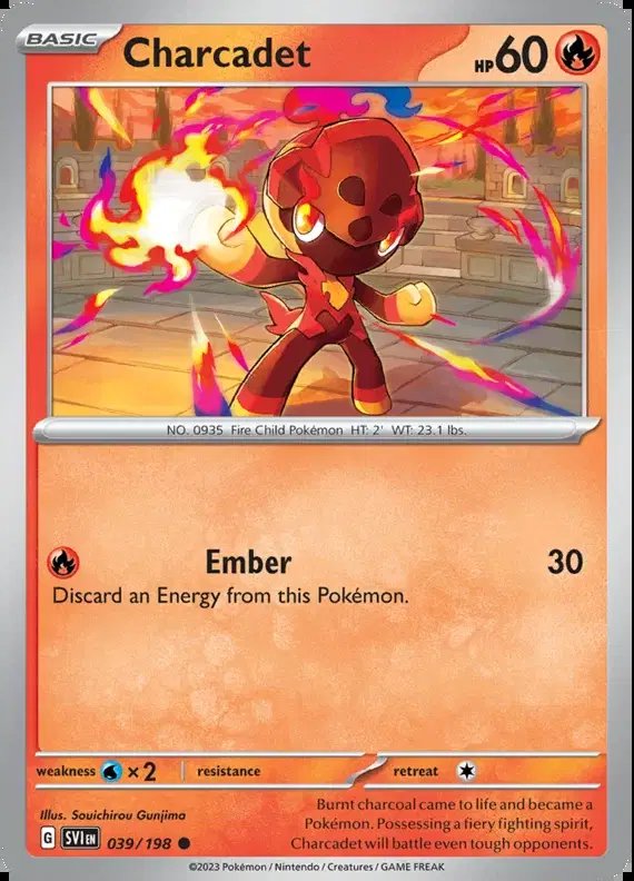 Charcadet — Scarlet & Violet Base Set 039/198