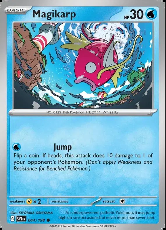 Magikarp — Scarlet & Violet Base Set 044/198