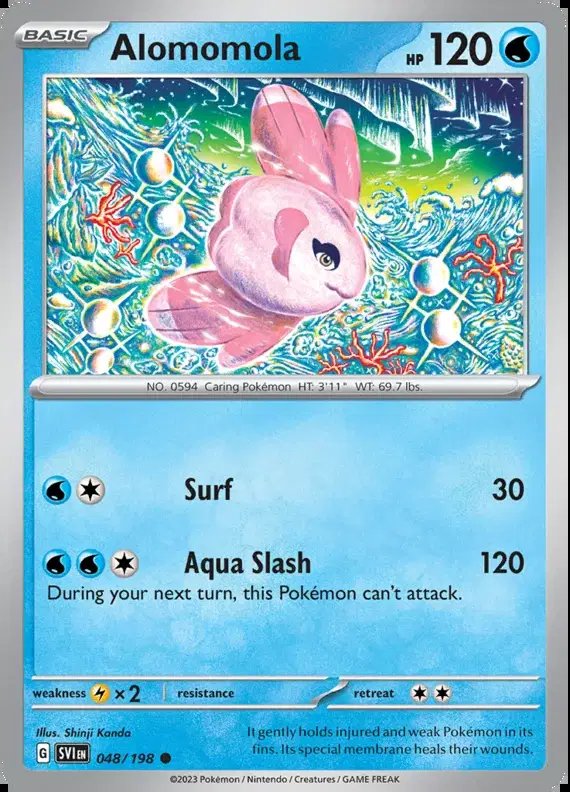 Alomomola — Scarlet & Violet Base Set 048/198
