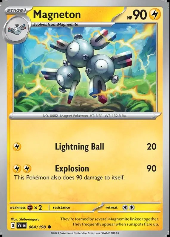 Magneton — Scarlet & Violet Base Set 064/198