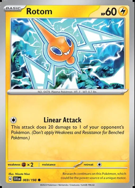 Rotom — Scarlet & Violet Base Set 069/198