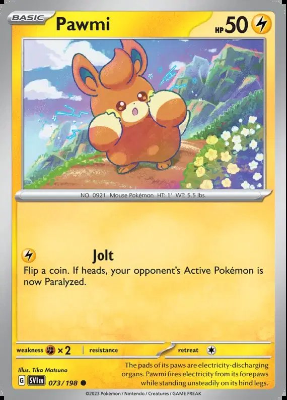 Pawmi — Scarlet & Violet Base Set 073/198