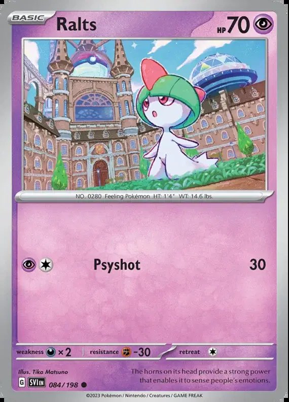 Ralts — Scarlet & Violet Base Set 084/198