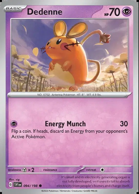 Dedenne — Scarlet & Violet Base Set 094/198