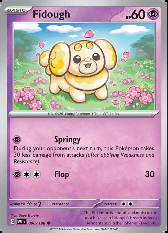 Fidough — Scarlet & Violet Base Set 098/198
