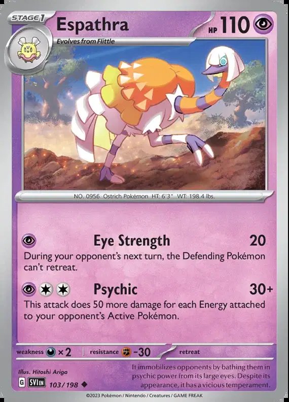Espathra — Scarlet & Violet Base Set 103/198