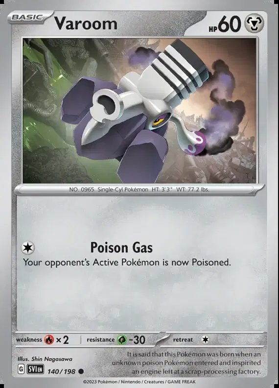 Varoom — Scarlet & Violet Base Set 140/198