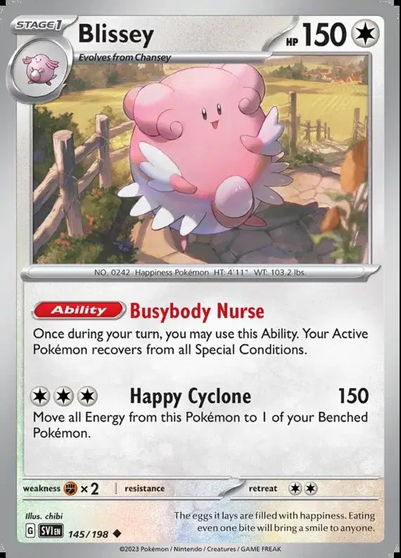 Blissey — Scarlet & Violet Base Set 145/198