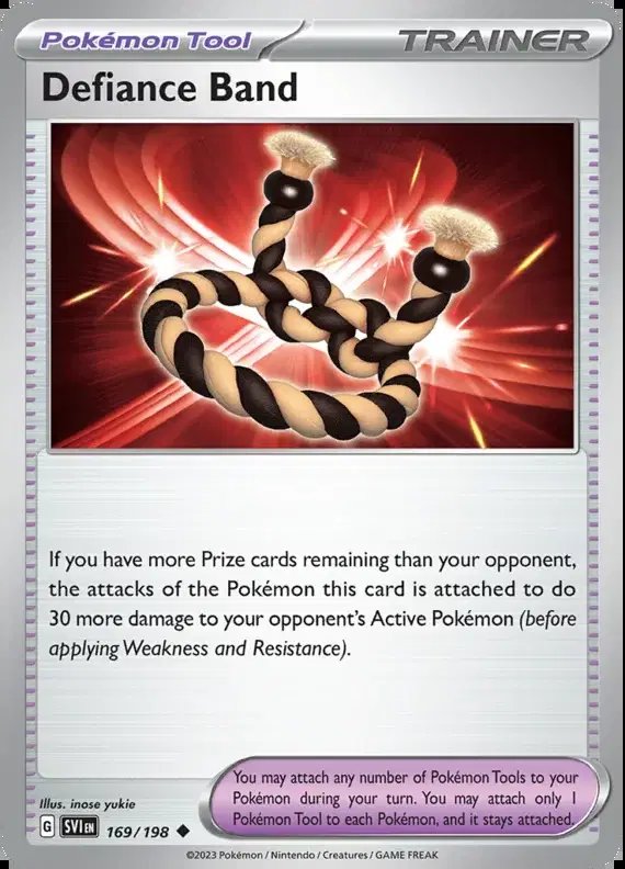 Defiance Band — Scarlet & Violet Base Set 169/198