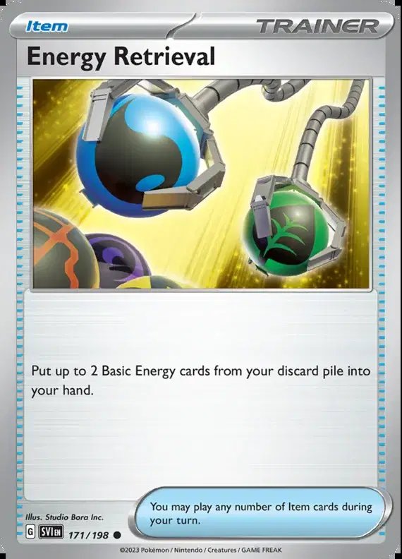 Energy Retrieval — Scarlet & Violet Base Set 171/198