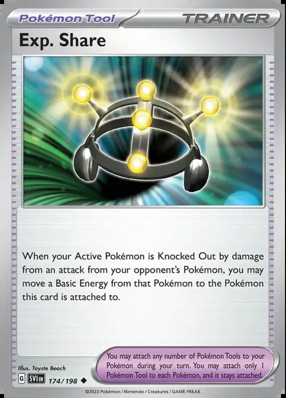 Exp. Share — Scarlet & Violet Base Set 174/198