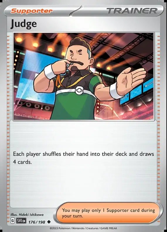 Judge — Scarlet & Violet Base Set 176/198