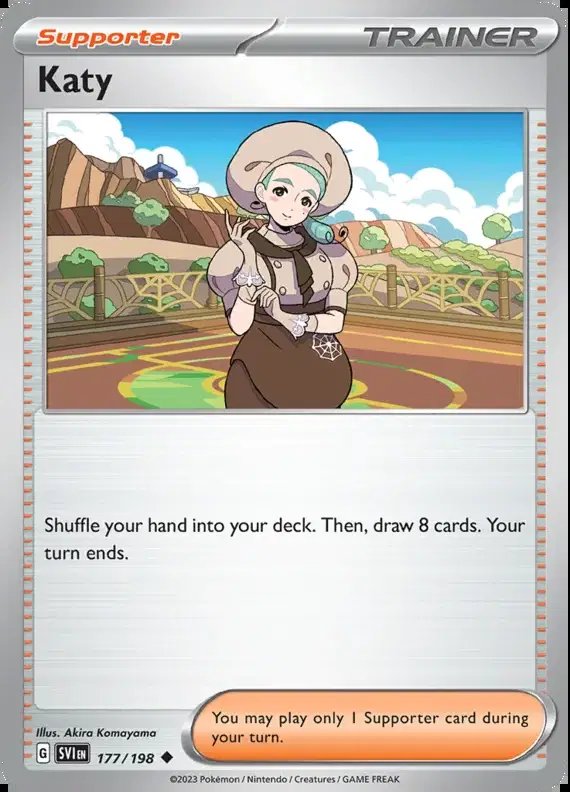 Katy — Scarlet & Violet Base Set 177/198