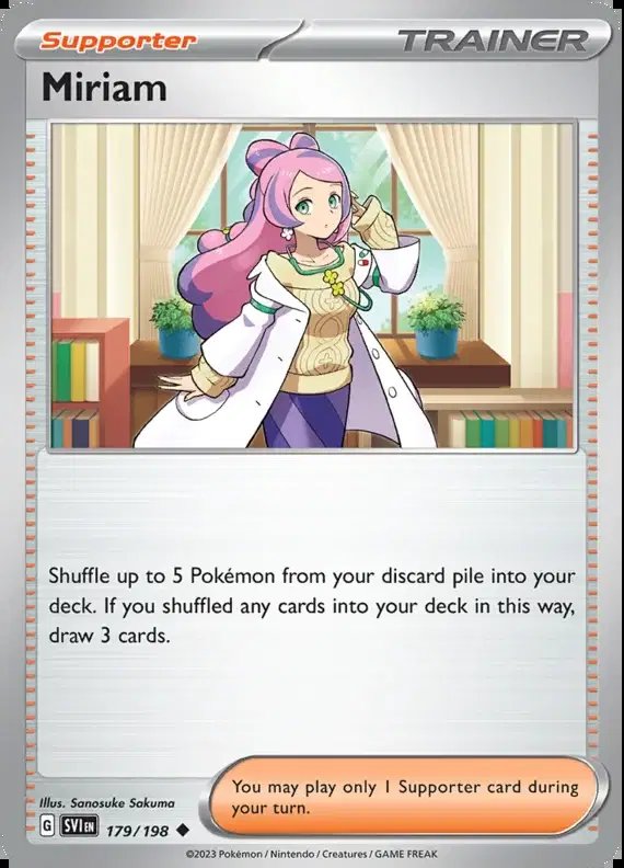 Miriam — Scarlet & Violet Base Set 179/198