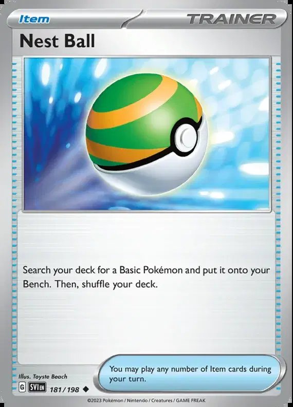 Nest Ball — Scarlet & Violet Base Set 181/198